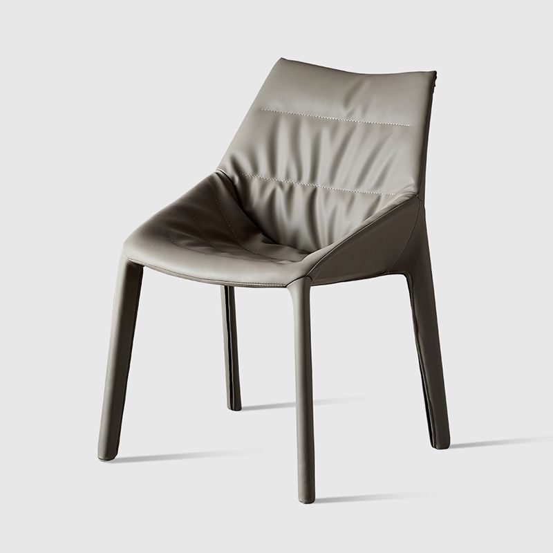 Faux Leder Parsons für zeitgenössische Stil zu Hause Essneitenstuhl