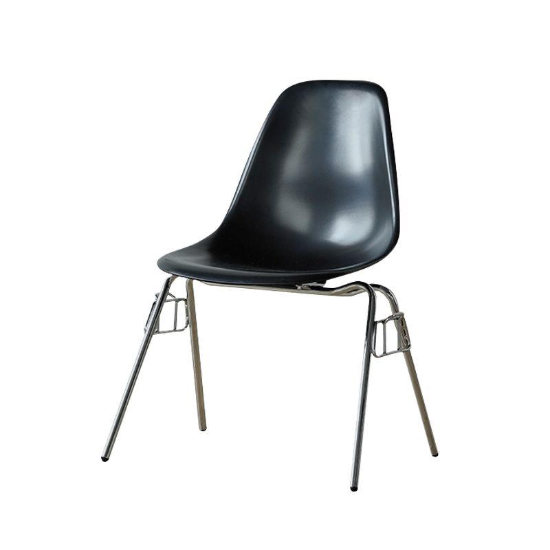 Modern Metal Dining Armless Chair Plastic Dining Side Chair for Restaurant Use Clearhalo ' kitchen&dining_furn' 'Dining Chairs' 'Dining Tables & Seating' 'dining_chair' 'Furniture' 'furniture_dining_chair' 'Kitchen & Dining Furniture' 'kitchen' 1200x1200_7c25b983-7138-430b-a553-c238fb066b46