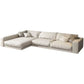 Square Arm Sectional Sofa Contemporary 3-seater Leather Sectional Clearhalo 'furn' 'furn_sectionals' 'Furniture' 'Living Room Furniture' 'Sectionals' 1200x1200_7c290497-f081-4539-9468-15fc1006d008