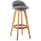 Modern Rotatable Backrest Counter Stool Wood Cafe Bar Stool with Cushion and Pedal Clearhalo 'Bar Furniture' 'Bar Stools' 'bar_stools' 'furn' 'furn_bar_stools' 'furniture_bar_stools' 'Kitchen & Dining Furniture' 'kitchen&dining_furn' 'kitchen' 'kitchen_furn' Furniture' 1200x1200_7c29b64c-0810-4a7b-ab89-cc8b3205ea25
