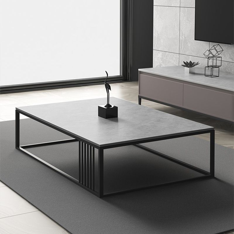 Slate Rectangular Coffee Table Frame 1 Coffee Table Minimalist
