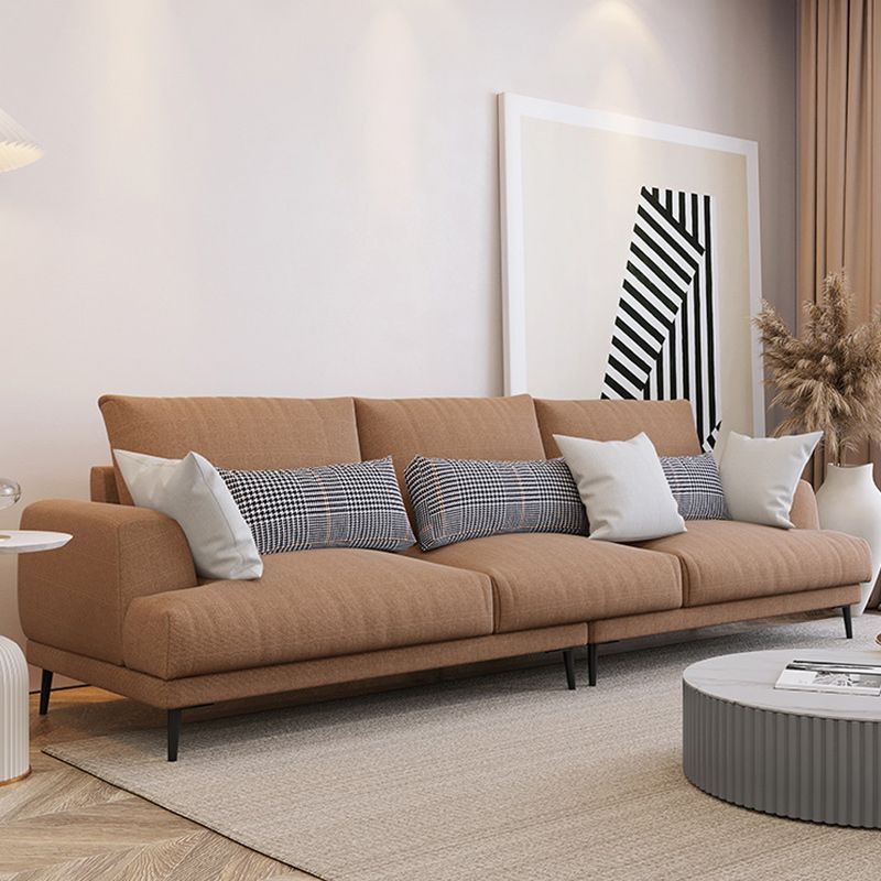 Fabric 3 Seater Living Room Contemporary Standard Sofa Chaise Clearhalo 'furn' 'furn_sofas' 'Furniture' 'furniture_sofas' 'kitchen' 'kitchen_sofas' 'Living Room Furniture' 'Sofa' 'sofas' 1200x1200_7c2b927f-6b53-4356-b62f-0c9a27e7897a