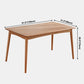 Rectangle Cherry Wood Dining Table Modern Wood Table in Nature with 4 Legs Clearhalo ' dining_table' 'Dining Tables & Seating' 'Dining Tables' 'furn' 'furn_dining_table' 'Furniture' 'furniture_dining_table' 'Kitchen & Dining Furniture' 'kitchen&dining_furn' 'kitchen' 'kitchen_dining_table' 1200x1200_7c2bdd9a-2488-42ef-9756-1ab673d927f2