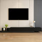 Contemporary Faux Wood TV Stand Console Enclosed Storage TV Stand Clearhalo 'furn' 'furn_tv_stands_entertainment_centers' 'Furniture' 'Living Room Furniture' 'TV Stands & Entertainment Centers' 'TV Stands & Media Storage Furniture' 'tv_stands_entertainment_centers' 1200x1200_7c33f2fc-2b4d-4820-a162-b10e1673a06c