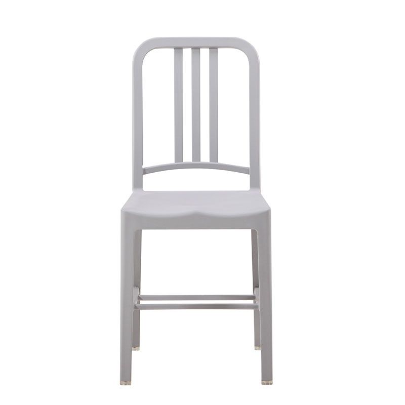 Modern Home Slat Back Side Chair Matte Finish Plastic Dining Chair Clearhalo ' kitchen&dining_furn' 'Dining Chairs' 'Dining Tables & Seating' 'dining_chair' 'furn' 'furn_dining_chair' 'Furniture' 'furniture_dining_chair' 'Kitchen & Dining Furniture' 'kitchen' 1200x1200_7c35e0d6-4a5e-4ecf-a91b-7a9e7d258fe2