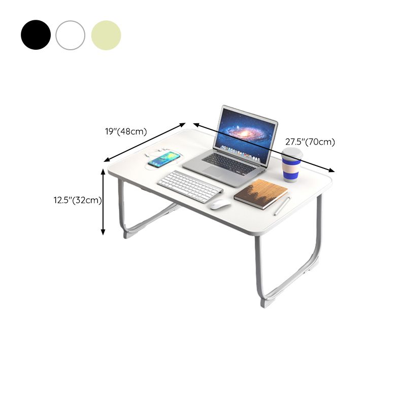 Engineered Wood Contemporary Writing Desk Bedroom Office Desk with White Legs Clearhalo 'furn' 'furn_office_desk' 'Furniture' 'Office Desks' 'Office Furniture' 'office_desk' 1200x1200_7c387324-7444-4f9f-85fe-a9b3a21889eb