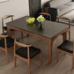 Contemporary Kitchen Rectangle Dinner Table 4 Legs Dining Table Clearhalo 'Dining Tables & Seating' 'Dining Tables' 'dining_table' 'furn' 'furn_dining_table' 'Furniture' 'Kitchen & Dining Furniture' 1200x1200_7c388052-e7d7-48bd-9f67-6faa6a847b0e