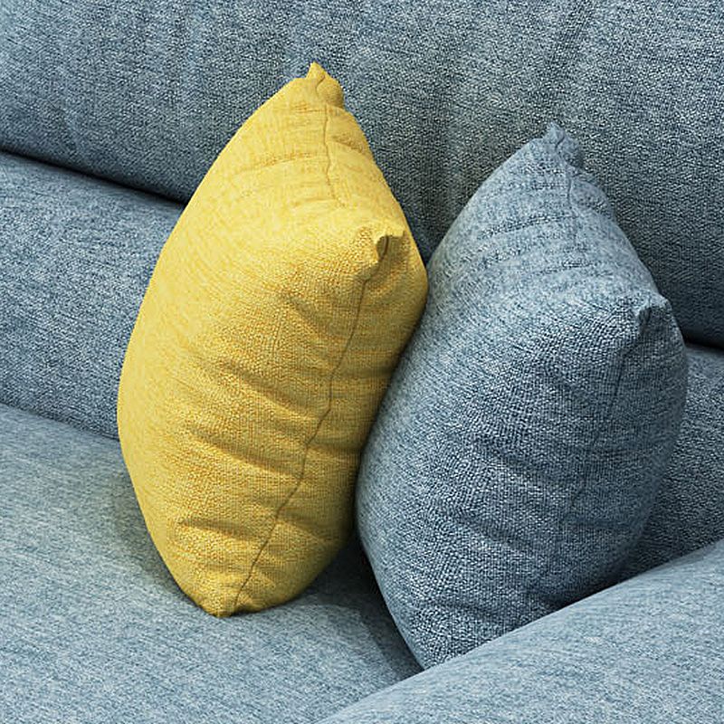 Modern Pillow Top Arm Sofa 37.4"H Removable Cushions Sectionals with 4 Pillows Clearhalo 'furn' 'furn_sectionals' 'Furniture' 'furniture_sectionals' 'kitchen' 'kitchen_sectionals' 'Living Room Furniture' 'Sectionals' 1200x1200_7c3d7931-cd39-4f72-95f2-129bfba10e7c