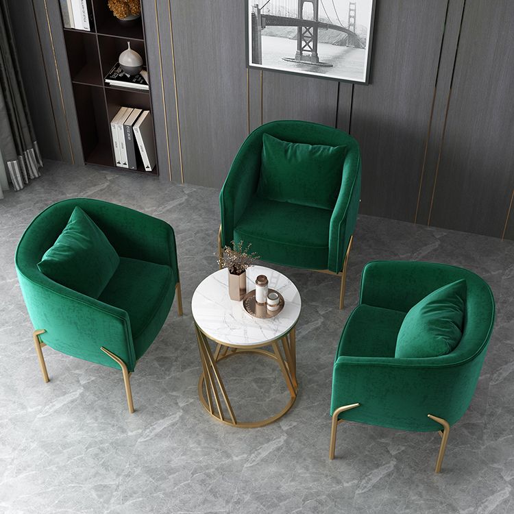 Nordic Style Metal Dining Room Chair Armless Upholstered Side Chairs for Home Use Clearhalo ' kitchen&dining_furn' 'Dining Chairs' 'Dining Tables & Seating' 'dining_chair' 'furn' 'furn_dining_chair' 'Furniture' 'furniture_dining_chair' 'Kitchen & Dining Furniture' 'kitchen' 1200x1200_7c3e2bca-c3dc-4fad-bae6-244bb9b57915