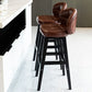 Modern Armless Backrest Counter Stool Wood Household Bar Stool with Pedal and Cushion Clearhalo 'Bar Furniture' 'Bar Stools' 'bar_stools' 'furn' 'furn_bar_stools' 'furniture_bar_stools' 'Kitchen & Dining Furniture' 'kitchen&dining_furn' 'kitchen' 'kitchen_furn' Furniture' 1200x1200_7c3eb181-5164-4cc7-9aa3-ba741cff4d1f