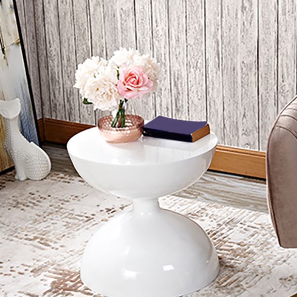 Round Old Solid Wood Table with Pedestal Base Design French Country Style Side Table Clearhalo 'Coffee & Accent Tables' 'End & Side Tables' 'end_side_tables' 'furn' 'furn_end_side_tables' 'Furniture' 'Living Room Furniture' 1200x1200_7c3ed00e-1601-4b91-9da6-b81834d2d44c