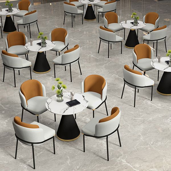 Round Dinette Table Traditional Luxury Dinner Room Table with Pedestal Base Clearhalo ' dining_table' 'Dining Tables & Seating' 'Dining Tables' 'furn' 'furn_dining_table' 'Furniture' 'furniture_dining_table' 'Kitchen & Dining Furniture' 'kitchen&dining_furn' 'kitchen' 'kitchen_dining_table' 1200x1200_7c442b01-7703-4bcd-8748-8bd7e6351be2