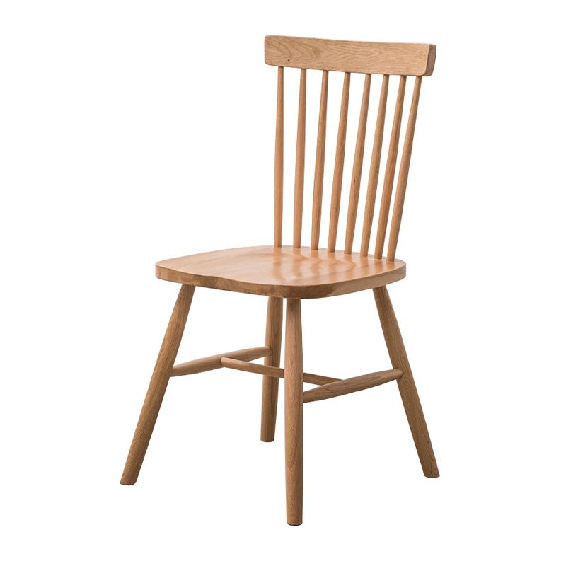 Zeitgenössischer Stil Slat zurück Rücken Massivholz Haus für Heimneitstuhl