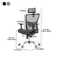 Silla de oficina contemporánea Silla de malla para computadora Silla de trabajo ergonómica con ruedas