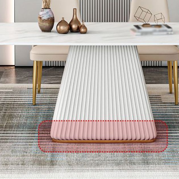 Nordic 1/2/5/7 Pieces Rectangle Dining Set Sintered Stone Dining Table Set Clearhalo 'Dining Room Sets' 'Dining Tables & Seating' 'dining_room_set' 'furn' 'furn_dining_room_set' 'Furniture' 'furniture_dining_room_set' 'Kitchen & Dining Furniture' 'kitchen&dining_furn' 'kitchen' 1200x1200_7c4db2b8-fa43-4c08-b6ad-adc447156850