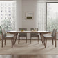 1/5/7 Pieces Modern Rectangle Sintered Stone Dining Set for Home