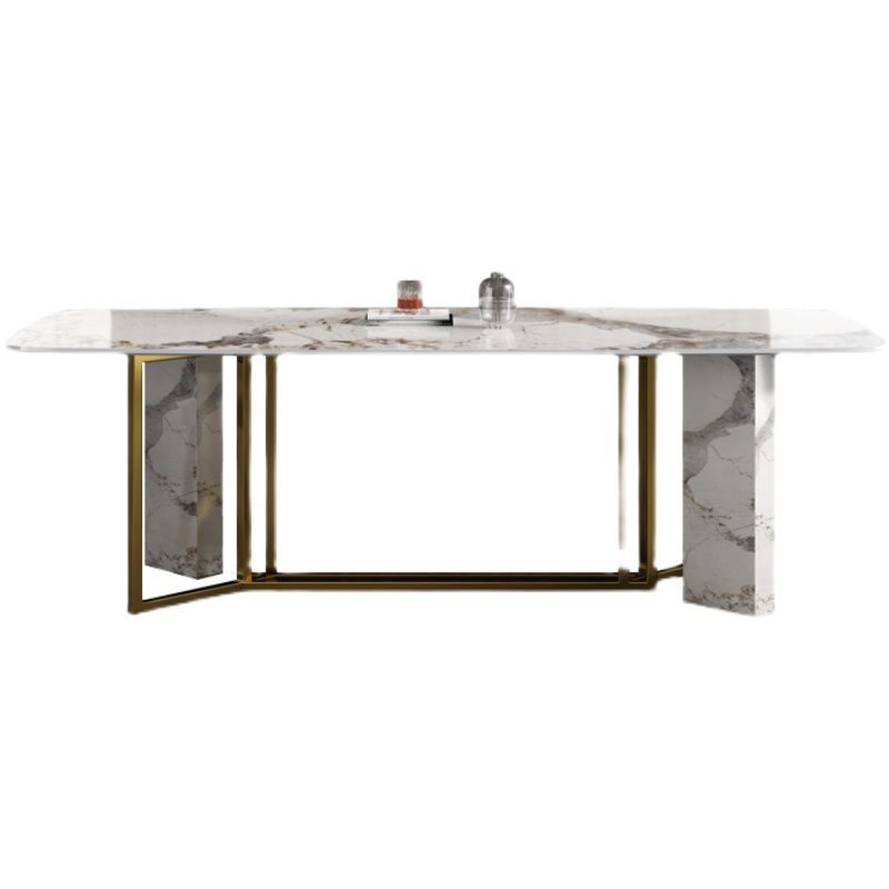 Scandinavian Style 1/2/5/7 Rectangle Dining Room Table Set for Home Clearhalo 'Dining Room Sets' 'Dining Tables & Seating' 'dining_room_set' 'furn' 'furn_dining_room_set' 'Furniture' 'furniture_dining_room_set' 'Kitchen & Dining Furniture' 'kitchen&dining_furn' 'kitchen' 1200x1200_7c55fb52-93a0-4da6-923e-ebf9bef7fd9e