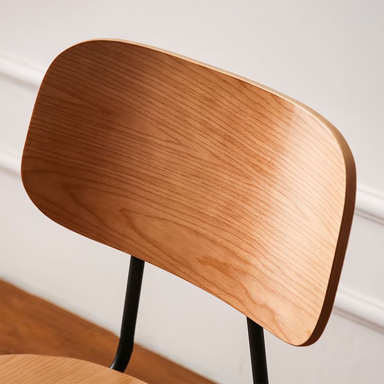 Metal Industrial Style Dining Side Chair Indoor Open Back Dining Side Chair Clearhalo ' kitchen&dining_furn' 'Dining Chairs' 'Dining Tables & Seating' 'dining_chair' 'furn' 'furn_dining_chair' 'Furniture' 'furniture_dining_chair' 'Kitchen & Dining Furniture' 'kitchen' 1200x1200_7c560f71-fd9b-4a65-b53a-135a43c8ee6e