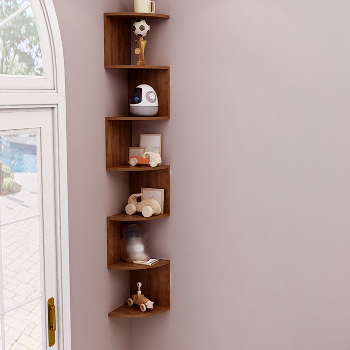 Modern Pine Bookcase Wall Mounted Book Shelf for Living Room Clearhalo 'Bookcases' 'furn' 'furn_bookcases' 'Furniture' 'Office Furniture' 1200x1200_7c566e7c-2554-4558-bbef-22658ee6ff01