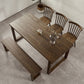 Industrial Double Pedestal Dining Table Pine Wood Table for Cafe Dining Room Clearhalo 'Dining Tables & Seating' 'Dining Tables' 'dining_table' 'furn' 'furn_dining_table' 'Furniture' 'Kitchen & Dining Furniture' 1200x1200_7c5de0fb-6954-4aa3-835d-8979131df4cc