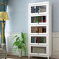 Manufactured Wood Standard Bookcase Vertical Bookcase with Glass Doors Clearhalo 'Bookcases' 'furn' 'furn_bookcases' 'Furniture' 'furniture_bookcases' 'kitchen' 'kitchen_bookcases' 'Living Room Furniture' 'Office Furniture' 1200x1200_7c62400b-5d2d-4dde-a7e1-b8bae37140cd
