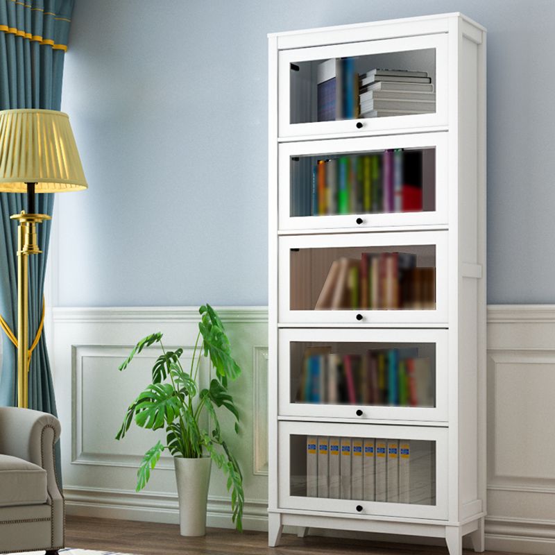Manufactured Wood Standard Bookcase Vertical Bookcase with Glass Doors Clearhalo 'Bookcases' 'furn' 'furn_bookcases' 'Furniture' 'furniture_bookcases' 'kitchen' 'kitchen_bookcases' 'Living Room Furniture' 'Office Furniture' 1200x1200_7c62400b-5d2d-4dde-a7e1-b8bae37140cd