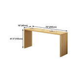 Pine Wood Bar Table Traditional Luxury Rectangle Bar Table with Sled Base Clearhalo 'Bar Furniture' 'Bar Tables' 'bar_tables' 'furn' 'furn_bar_tables' 'Furniture' 'furniture_bar_tables' 'Kitchen & Dining Furniture' 1200x1200_7c653bf0-1391-48ad-b40c-fb8a061b2606