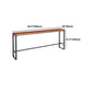 Juego de mesa de Bar Industrial de 1/6/9/11 piezas, mesa de mostrador rectangular de madera de pino con taburetes