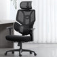 Adjustable Arm Office Chair Modernism Black Desk Chair with Wheels Clearhalo 'furn' 'furn_office_chair' 'Furniture' 'Office Chairs' 'Office Furniture' 'office_chair' 1200x1200_7c6b7db5-afc8-4849-b85d-f0ec04219eb0