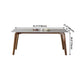 Rectangle Grey Top Dining Table Mid-Century Modern Sintered Stone Table with 4 Legs Clearhalo ' dining_table' 'Dining Tables & Seating' 'Dining Tables' 'furn' 'furn_dining_table' 'Furniture' 'furniture_dining_table' 'Kitchen & Dining Furniture' 'kitchen&dining_furn' 'kitchen' 'kitchen_dining_table' 1200x1200_7c6c024e-a3dc-4d78-88db-043379bb221c