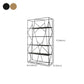 Libreria etagere industriale Metal 4 mensole aperte libreria