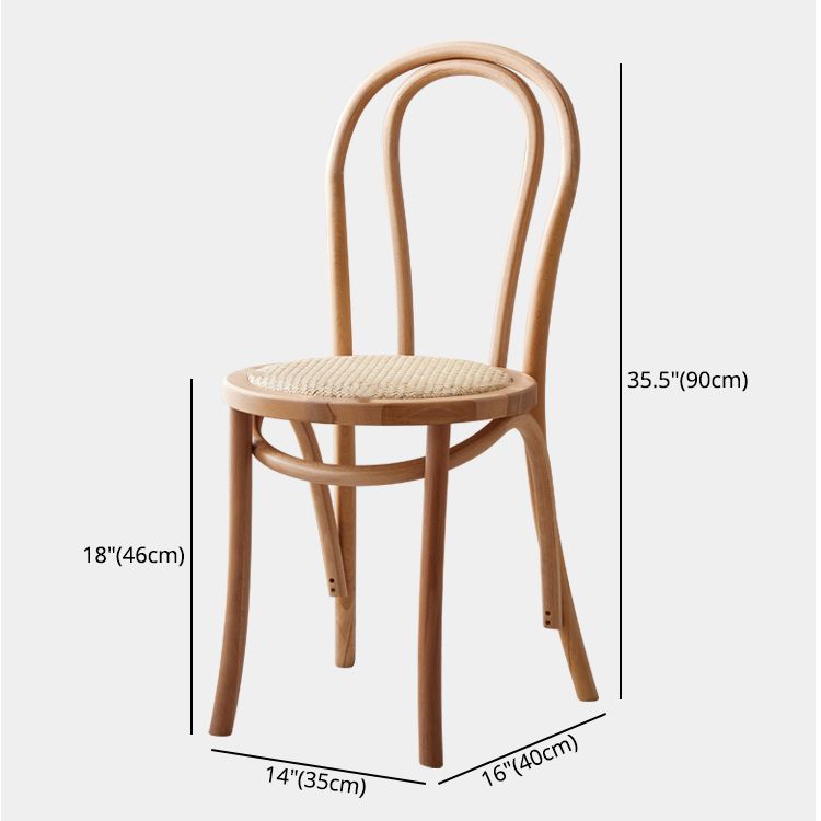 Contemporary Style Beech Wood Chair Windsor Back Side Kitchen Chairs Set Clearhalo ' kitchen&dining_furn' 'Dining Chairs' 'Dining Tables & Seating' 'dining_chair' 'furn' 'furn_dining_chair' 'Furniture' 'furniture_dining_chair' 'Kitchen & Dining Furniture' 'kitchen' 1200x1200_7c700273-4fb7-4fc0-bb07-5dbc3312b3f8