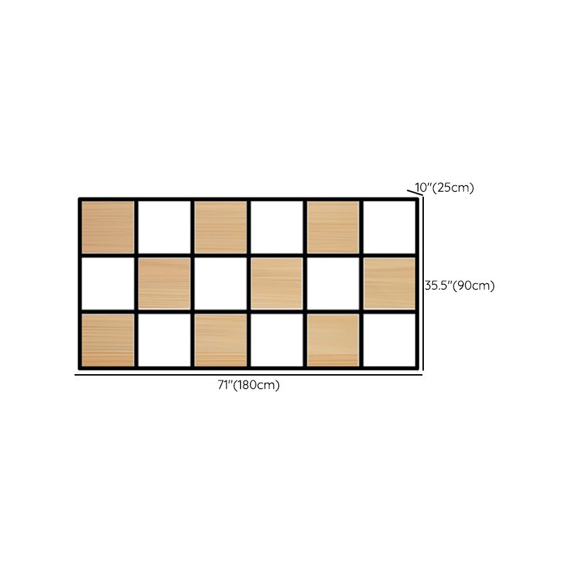 Contemporary Wooden Bookcase Floating Natural Closed Back Bookshelf Clearhalo 'Bookcases' 'furn' 'furn_bookcases' 'Furniture' 'Office Furniture' 1200x1200_7c70603a-4ebc-464d-9fad-4e2bab7f3d03