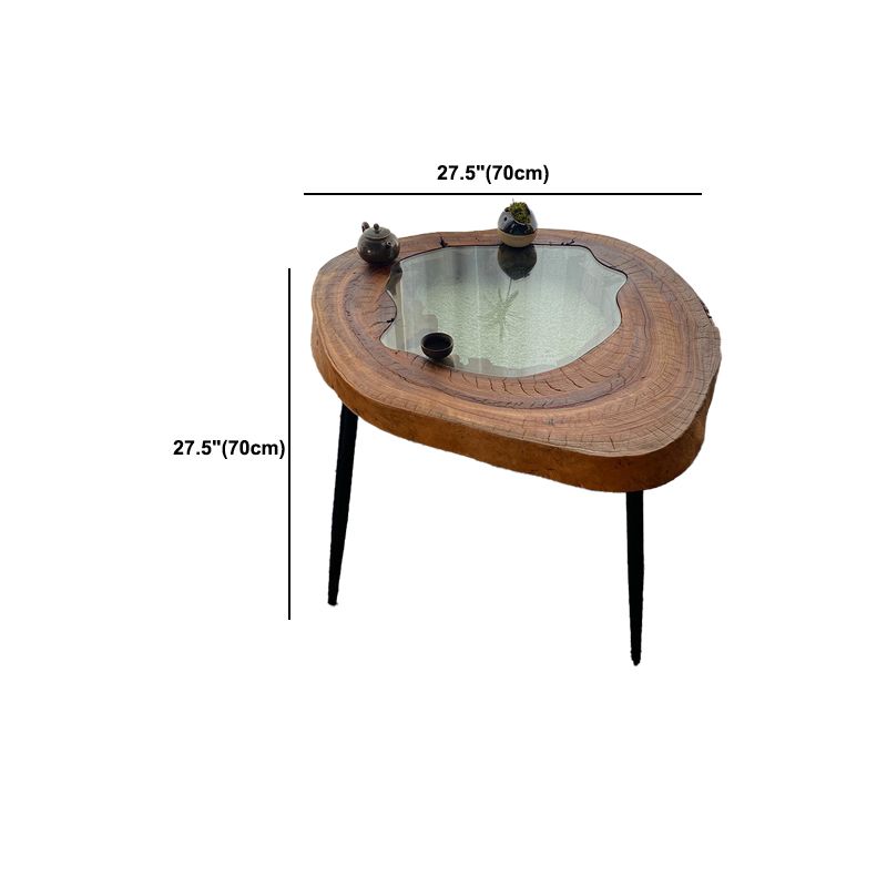 Scandinavian Wooden Coffee Table Free form 3 Legs Coffee Table Set for Living Room Clearhalo 'Coffee & Accent Tables' 'Coffee Tables' 'coffee_tables' 'furn' 'furn_coffee_tables' 'Furniture' 'Living Room Furniture' 1200x1200_7c71c903-f6e7-4e15-a796-98a269d3df5c
