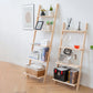 Contemporary Ladder Bookcase Solid Wood Open Back Bookshelf with Shelves Clearhalo 'Bookcases' 'furn' 'furn_bookcases' 'Furniture' 'Office Furniture' 1200x1200_7c73d0f6-1b46-4ac5-ab66-15a739ea3a7d