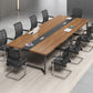 Modern Manufactured Wood Office Desk Rectangular Desk with Cable Management Clearhalo 'furn' 'furn_office_desk' 'Furniture' 'Office Desks' 'Office Furniture' 'office_desk' 1200x1200_7c73e786-6561-4d14-aa9d-8eab92bed7e2