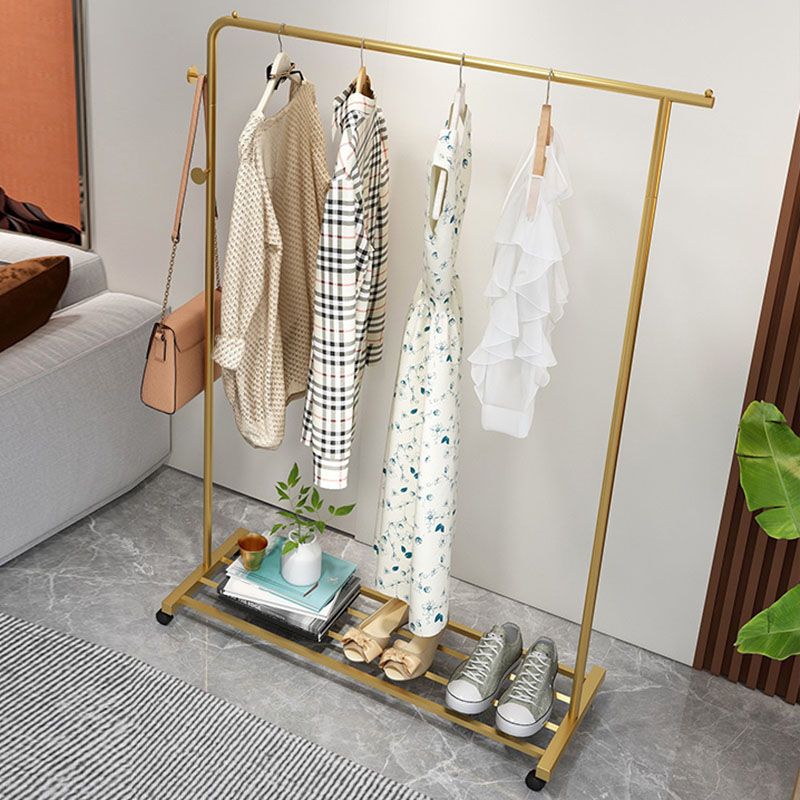 Industriële kaprek metaalachtig vrijstaand rek met universeel wiel