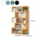 Wood Standard Bookcase Contemporary Style Open Back Bookshelf for Home Office Clearhalo 'Bookcases' 'Furniture' 'furniture_bookcases' 'Office Furniture' 1200x1200_7c7768e9-080e-48bc-bb60-c59083c3bd0a