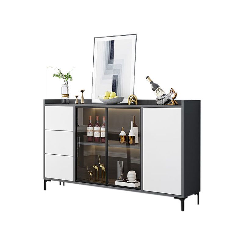 Sala da pranzo contemporanea sideboard ingegnerizzato in legno ingegnerizzato