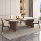 Traditional Luxury Style Dining Table Sintered Stone Table with Double Pedestal Clearhalo ' dining_table' 'Dining Tables & Seating' 'Dining Tables' 'furn' 'furn_dining_table' 'Furniture' 'furniture_dining_table' 'Kitchen & Dining Furniture' 'kitchen&dining_furn' 'kitchen' 'kitchen_dining_table' 1200x1200_7c7da955-6434-4cb0-b570-59e4e31f34fa