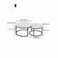 Frame Cocktail Table Slate Top Coffee or End Table with Storage Drawers