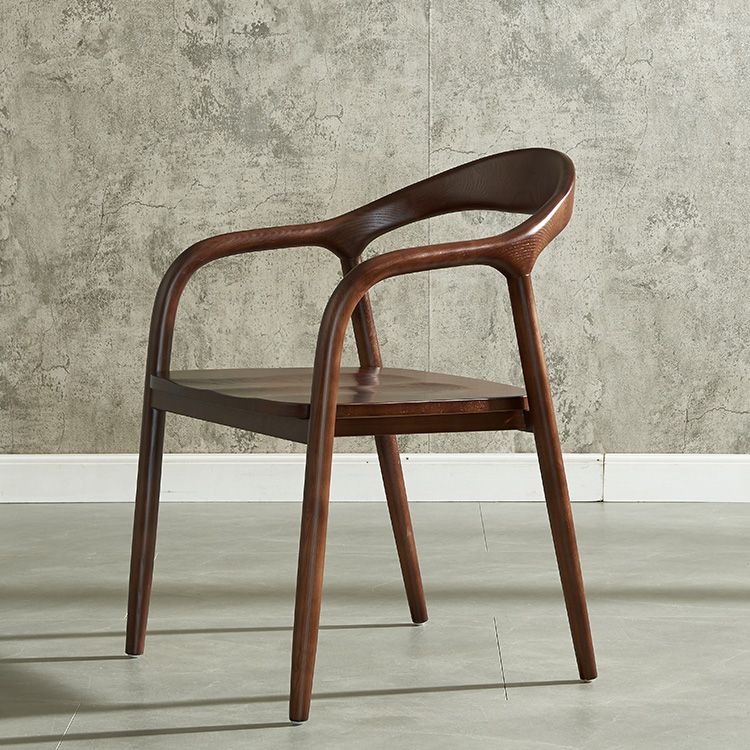 Traditional Style Ash Wood Chairs Dining Room Open Back Arm Chairs Set Clearhalo ' kitchen&dining_furn' 'Dining Chairs' 'Dining Tables & Seating' 'dining_chair' 'furn' 'furn_dining_chair' 'Furniture' 'furniture_dining_chair' 'Kitchen & Dining Furniture' 'kitchen' 1200x1200_7c8570ff-b823-46ac-b8a4-f64e30543369