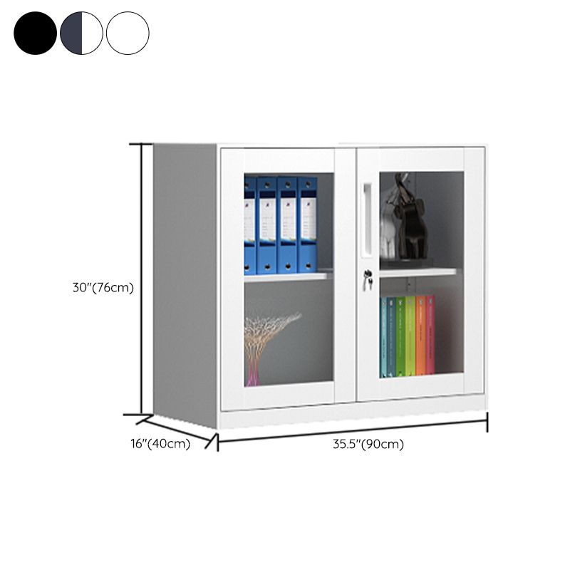 Gabinetto del file contemporaneo telaio in acciaio a chiave resistente al fuoco Abbazzinamento laterale