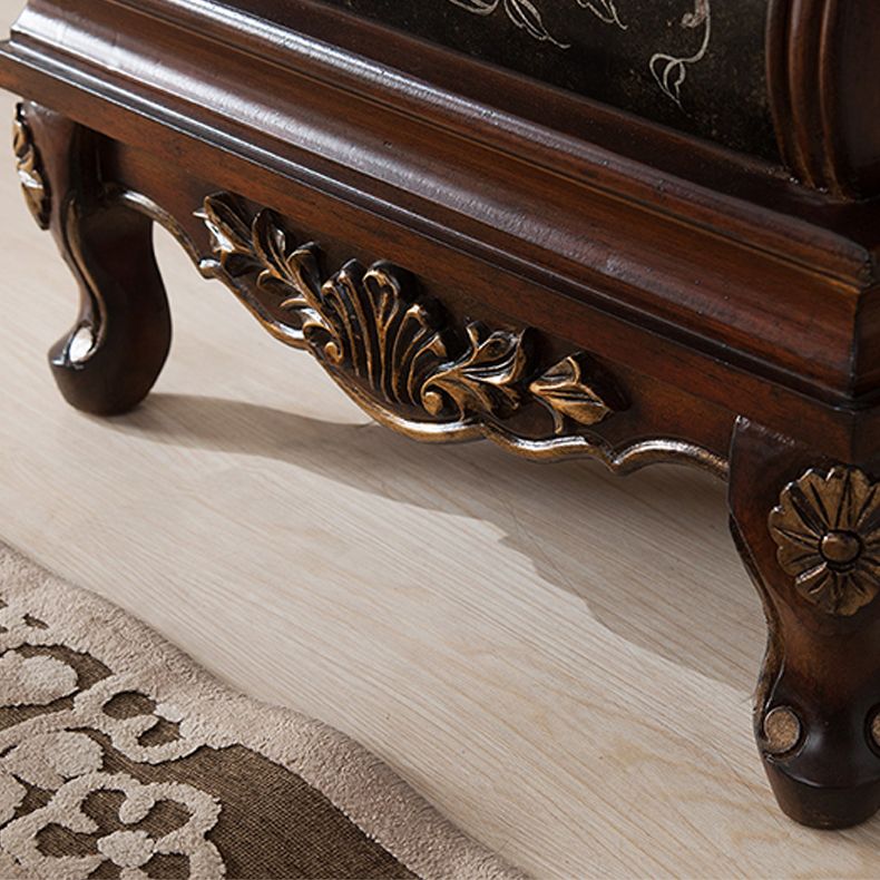 Industrial Side Cabinet in Solid Wood with 7 Drawers Bracket Legs Accent Chest Clearhalo 'Cabinets & Chests' 'cabinets_chests' 'furn' 'furn_cabinets_chests' 'Furniture' 'Living Room Furniture' 1200x1200_7c8959a7-056e-4e44-9667-9b1cf774037b