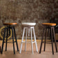 Industrial Metal Counter Height Stools Bar Footrest Stool for Indoor