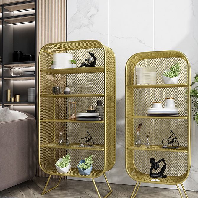 Iron Modern Standard Bookshelf Closed Back Vertical Bookcase for Home Clearhalo 'Bookcases' 'furn' 'furn_bookcases' 'Furniture' 'furniture_bookcases' 'Office Furniture' 1200x1200_7c9066d5-5b69-4cbc-b529-f36a0a088658