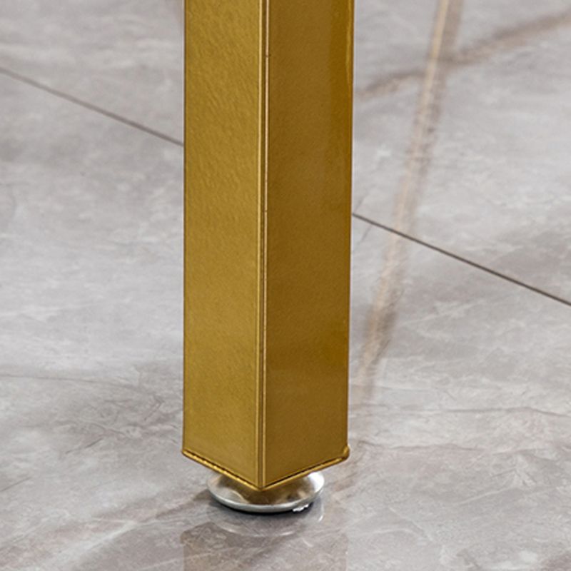 Glam 1/2/4/7-delige bartafelset Rechthoekige bartafel met metalen hoge krukken