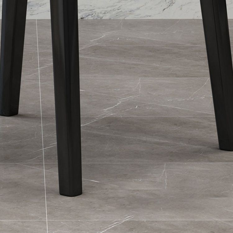 Industrial Rubberwood Solid Back Side Chair Matte Finish Leather Dining Chair with Black Legs Clearhalo ' kitchen&dining_furn' 'Dining Chairs' 'Dining Tables & Seating' 'dining_chair' 'furn' 'furn_dining_chair' 'Furniture' 'furniture_dining_chair' 'Kitchen & Dining Furniture' 'kitchen' 1200x1200_7c942b29-9bfe-4b31-81d0-9b344cd96131