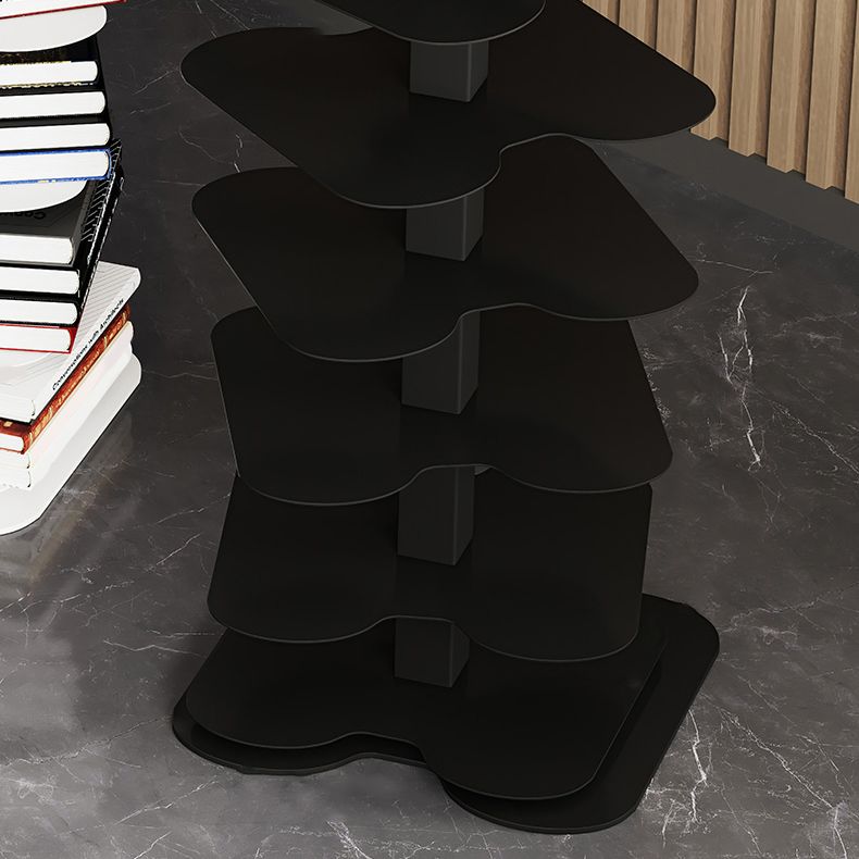 Contemporary Vertical Etagere Bookshelf Metal Open Back Shelf for Office Clearhalo 'Bookcases' 'furn' 'furn_bookcases' 'Furniture' 'furniture_bookcases' 'kitchen' 'kitchen_bookcases' 'Living Room Furniture' 'Office Furniture' 1200x1200_7c9a2c42-fcd9-49e2-9250-1955f675a94d