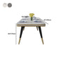 Rectangle Dining Table Traditional Luxury Dining Table with 4 Legs Clearhalo 'Dining Tables & Seating' 'Dining Tables' 'dining_table' 'furn' 'furn_dining_table' 'Furniture' 'furniture_dining_table' 'Kitchen & Dining Furniture' 'kitchen' 'kitchen_dining_table' 1200x1200_7c9cb655-cd15-4bef-bd1f-4e28185c505d
